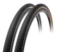 TUFO Pneu gravel Thundero HD 700 mm tubeless-ready souple anti-crevaison ply flancs beiges