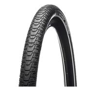 Pneu urbain Hutchinson Haussmann Infinity Protect Tr Renforce Flanc Reflex (47-559) Homologue E50 - noir - 26"" x 1,75 mm