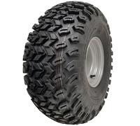Pneu utilitaire ATV 22x11.00-8 P334 sur jante 4 pouces PCD Wanda - 4PLY, sans chambre à air, traction tout-terrain