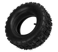 Pneu Vbestlife 13x5.00-6, Pneus Intérieurs et Extérieurs à Isolation électrique en Caoutchouc avec Tige de Valve Droite épaississant Les Pneus de Chasse-Neige pour Tondeuse à Gazon