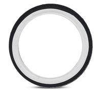 Pneu vélo 14""x1,75 44-254 Noir et blanc, caoutchouc de haute qualité, unidirectionnel
