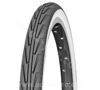 Michelin Pneu City'J 24 x 1,75 (44-507) Tringle rigide Noir/Blanc
