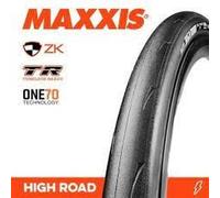 Pneu HIGH ROAD - 700x25c - tr. souple - HYPR / K2 / ONE70 / Tubeless Ready, Noir