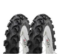 Pneu vélo - Enfant - 12 1/2 x 1.75 x 2 1/4"" - Noir - Lot de 2 - VTT