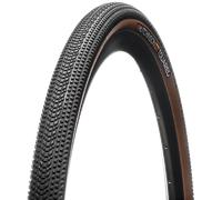 Pneu vélo gravel Hutchinson Touareg - Reinforced+ Tubeless Ready 700 - ( Noir/Beige / 700 x 40C (40-622) )