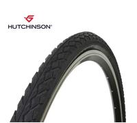 Pneu Vélo Hutchinson 700x37c Pour Vtt Vtc Trekking Route Randonnée Piste - Cyclingcolors - Mixte - Noir Multicolore