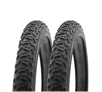 Pneu vélo - Mixte - 16 X 1.75"" - Nylon - Noir - Tout terrain