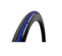 Pneu vélo route Vittoria Rubino Pro - 700x25 (25-622) - Noir et bleu - Tubetype