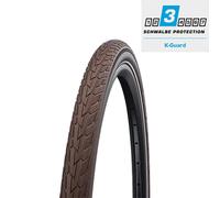 Pneu vélo Schwalbe Road Cruiser 28x1.60/700x40C K-Guard Marron EAN
