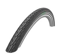 Pneu schwalbe road cruiser 24 tubetype rigide kguard green compound flancs blancs