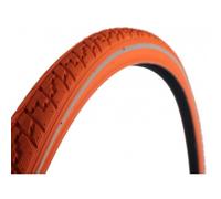 Pneu vélo ville Dutch Perfect DP 27 - 28x1.50 (37-622) - Orange - Tringle rigide No Puncture réfléchissant
