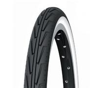 Pneu vélo ville Michelin City'J Access Line 24x1.375 (32-540) Noir blanc