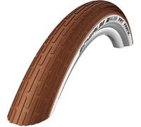 Pneu vélo ville SCHWALBE Fat Frank Active - 26 pouces - Marron fin - City & Trekking
