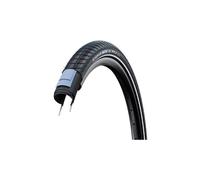 Pneu ville schwalbe big apple 28 tubetype rigide raceguard addix e bike e25 noir reflehissant