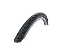 Schwalbe Delta Cruiser Plus Pneu Tringle Rigide Trekking - Active - PunctureGuard - Green Compound - E-25 - 28x1.40'' - black/reflex taille unique