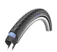 Pneu VTC urbain Schwalbe Marathon Plus 700x28C noir TR flanc réfléchissant