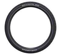 Pneu vtt 12 1-2 x 1.85 schwalbe smart sam noir tr (47-203) renfort k-guard