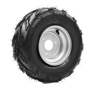 Pneu VTT 16x8-7, Pneu intégré, Pneu Tout Terrain, Pneu Lourd avec Moyeu pour VTT, UTV, Go Karti