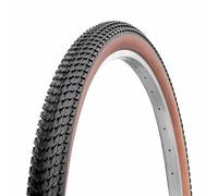 Pneu VTT 27.5 x 2.10 Deli TS tanwall Noir flanc Marron renforce Anti-crevaison (54-584) (650b) 62tpi