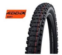 Pneu vtt 27.5x2.60 ts schwalbe eddy current rear super gravity tubeless easy noir (65-584) noir G