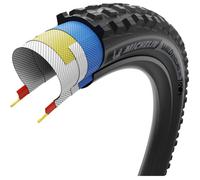 Michelin Wild Enduro MH Racing TLR pneu souple de 29 pouces noir 29x2.5