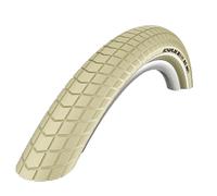 Schwalbe Pneu Gig Ben 26'' x 2,15 Rigide Urbain Vert Réfléchissant Crème