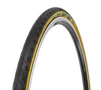 PNEU VTT URBAIN 27.5 X 1.75 DELI SLICK TS TANWALL NOIR FLANC BEIGE RENFORCE