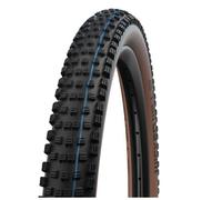 Pneu vtt schwalbe wicked will 29 tubeless ready souple addix soft super race e bike e 50 flancs beige