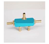 Pneumatic 5 Way Brass O/D 8mm Barbed Air Hose Quick Coupler Socket Connector Pipe Fitting Manifold Block Splitter
