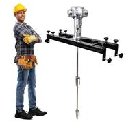 Pneumatic Agitator for Tank, 980W Paint Mixer Machine, Electric Tank Stirring Machine, 1Ton 264 Gal Tank Paint Mixer Machine(3Cylinders)