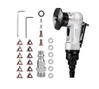 Pneumatic Chamfering Tool 45 Degree Metal Deburring Trimming Machine Arc Beveler Kit for Engineering