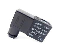 Pneumatic Electric Solenoid Valve 4V210-08 5 Way 2 Position Control Air Gas Magnetic Valve 12V 24V 220V 4mm-12mm Hose Fittings(PC 8mm Fittings,DC 12V)