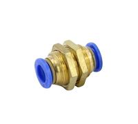 Pneumatic Fitting Hose Connector Tube Joint Compressor Push-in Quick Release Pipe for 4mm 6mm 8mm 10mm 12mm NWPNLXEA(PM,6MM)