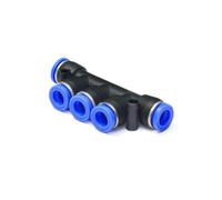 Pneumatic Fitting Hose Connector Tube Joint Compressor Push-in Quick Release Pipe for 4mm 6mm 8mm 10mm 12mm NWPNLXEA(Rosa,12MM)
