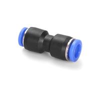 Pneumatic Fitting Hose Connector Tube Joint Compressor Push-in Quick Release Pipe for 4mm 6mm 8mm 10mm 12mm NWPNLXEA(PU,6MM)