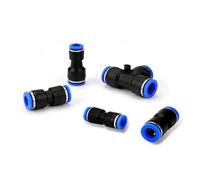 Pneumatic Fitting Pipe Connector Tube Air Quick Fittings Water Push In Hose Couping 4mm 6mm 8mm 10mm 12mm PU PY PK PM PZA HVFF(PV,6mm)