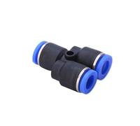Pneumatic Fitting Pipe Connector Tube Air Quick Fittings Water Push In Hose Plastic 4mm 6mm 8mm 10mm 12mm 14mm PU PE PY LSA HVFF(PY,8mm)