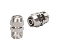 Pneumatic Fittings Air Fitting pc 4-M5 4 6 8 10 12 14 16mm Thread 1/8 3/8 1/2" 1/4" Quick Connector For hose Tube Connectors NWPNLXEA(OD 6MM,1/8")