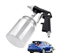 Pneumatic, High Pressure Media Tool, Air Cleaner with Strong Spray, Steel Body Blasting Tool, Rust Remover with Portable Design, Auto Equipment for Paint Removal