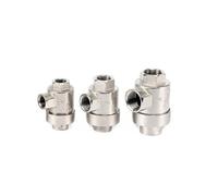 Pneumatic one way brass gas air Quick exhaust valve BQE-01/02/03/04 thread 1/8" 1/4" 3/8" 1/2" air pipe valve NWPNLXEA(BQE 02)