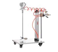 Pneumatic Paint Mixer Paint Mixer Machine Pneumatic Mixing Machine Automatic Lifting Air Agitator for Mixing of Paints Coatings