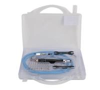 Pneumatic Pencil Die Grinder, Air Pencil Die Grinder, 70000 RPM Mini Polishing Cutting Tool with 3 mm Collet and 10 Bits, NPT 1/4 in Connector for Metal, Glass, Stone, Ceramics &
