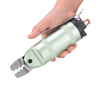 Pneumatic Terminal Crimping Plier, Pneumatic Wire Terminal Crimping Tool, Air Scissors, with 3 Plier Heads 1.25-2.0-5.5mm, Handheld Wire Crimping Tool, for Connector Nipper Parts