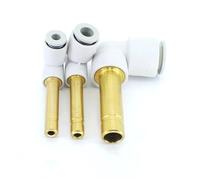 Pneumatic Tube Plug-In Connector One Touch Push In Reducer Elbow Union KQ2L06-08/04-06/04-08/06-10/08-10/08-12/10-12 NWPNLXEA(KQ2L04-06)