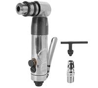 Pneumatic Wood Drill Elbow, Pneumatic Drill with CW/CCW Function, Right - Angle Air Drill for Tight Spaces, 3/8in Chuck, 1500rpm Industrial Tool (Style japonais)