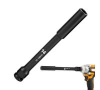 Pneumatic Wrench Extension Socket - Hexagonal Thin Wall Spanner Rod | Adaptateur de douille de tournevis universel pour réparation automatique - Outils à main robustes en chrome vanadium