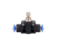 Pneumatics Air Throttle Valve Speed Control Quick Hose Tube Water Fitting Connector Pneumatic Fittings Adjust 4mm 6mm 8mm 10mm AUOQKQUT(LSA-4)