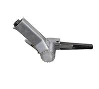 Pneumatique 1 pouces machine Abrasive Belt, 10 * 330mm polissage Poncer, Ring Wind Driven tréfilage Sander(Silver)