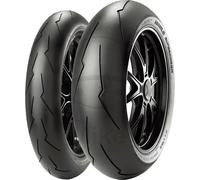 Pneumatique Pirelli Diablosc 180/55ZR17 73W pour Kawasaki 600 ZX6RR Zx 2003-200