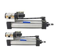 Pneumatique SCF32 40 50 63 80 100 Électrovanne standard Vérin intégré Course 1000 mm Vérins pneumatiques Ensemble sans magnétique(SCF40 (Bore 40mm))